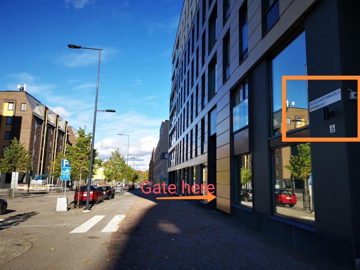 Ruby Studio 5Min To Vantaa Airport And 20Min To Helsinki Center Apartment Exterior foto