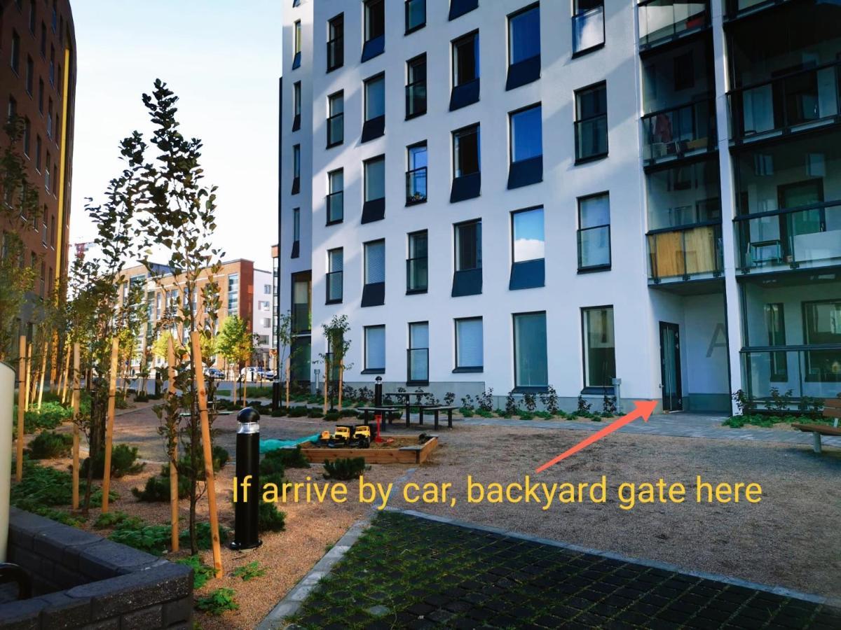 Ruby Studio 5Min To Vantaa Airport And 20Min To Helsinki Center Apartment Exterior foto